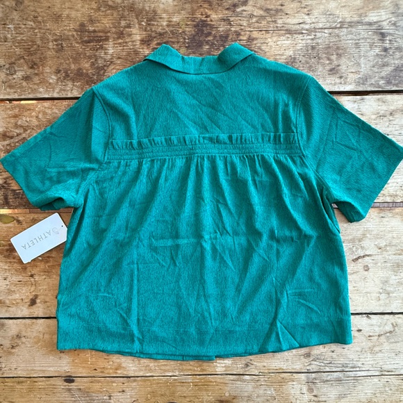 Athleta Echo Button Up Top NWT - Picture 6 of 7